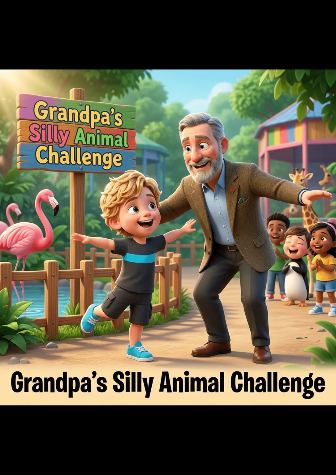 Grandpa's Silly Animal Challenge